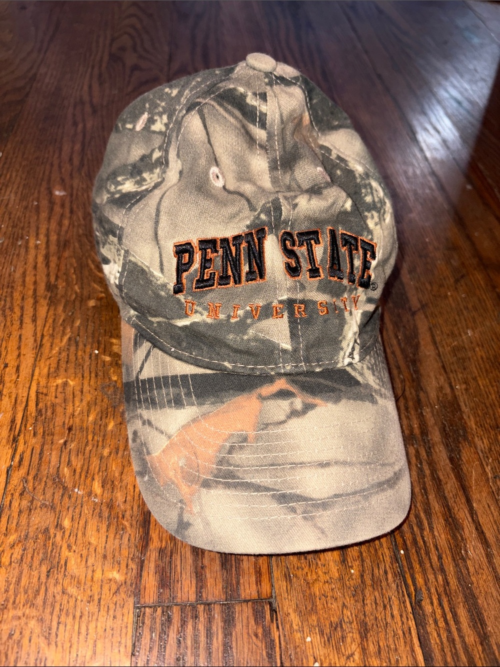 Penn State University Camo Baseball Cap